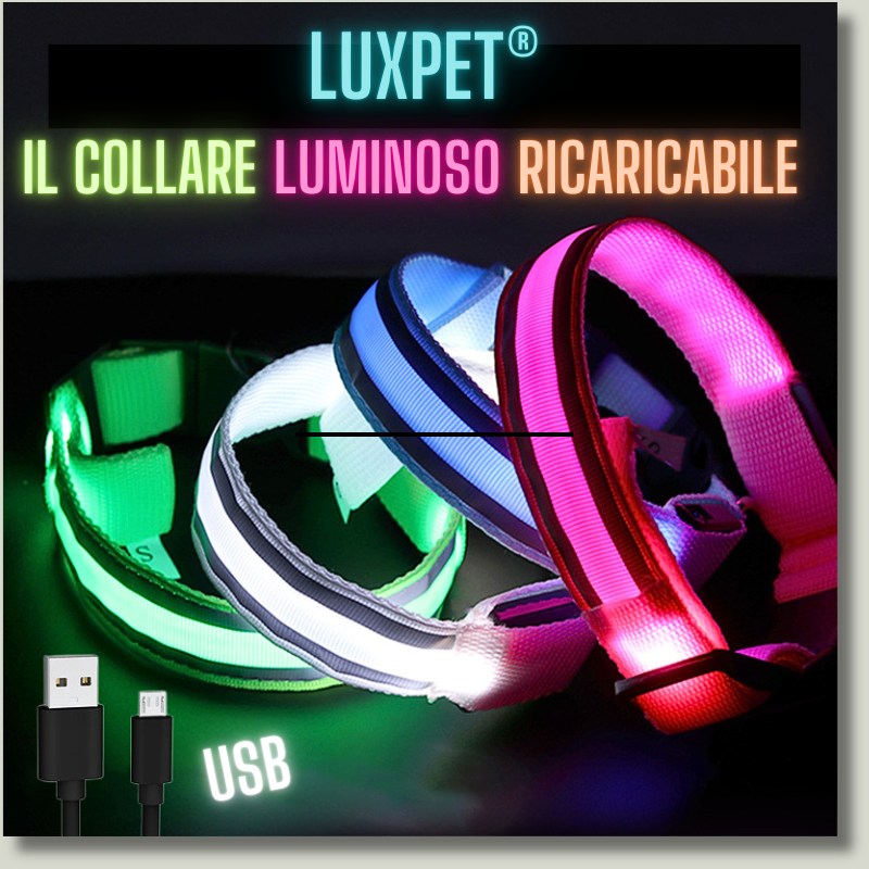 LuxPet® - il Collare Luminoso